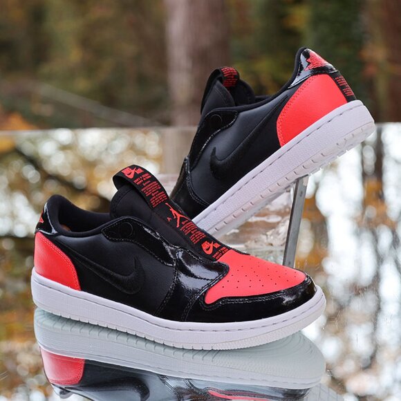 Air Jordan 1 Low Slip Infrared Bred - Picture 3 of 15